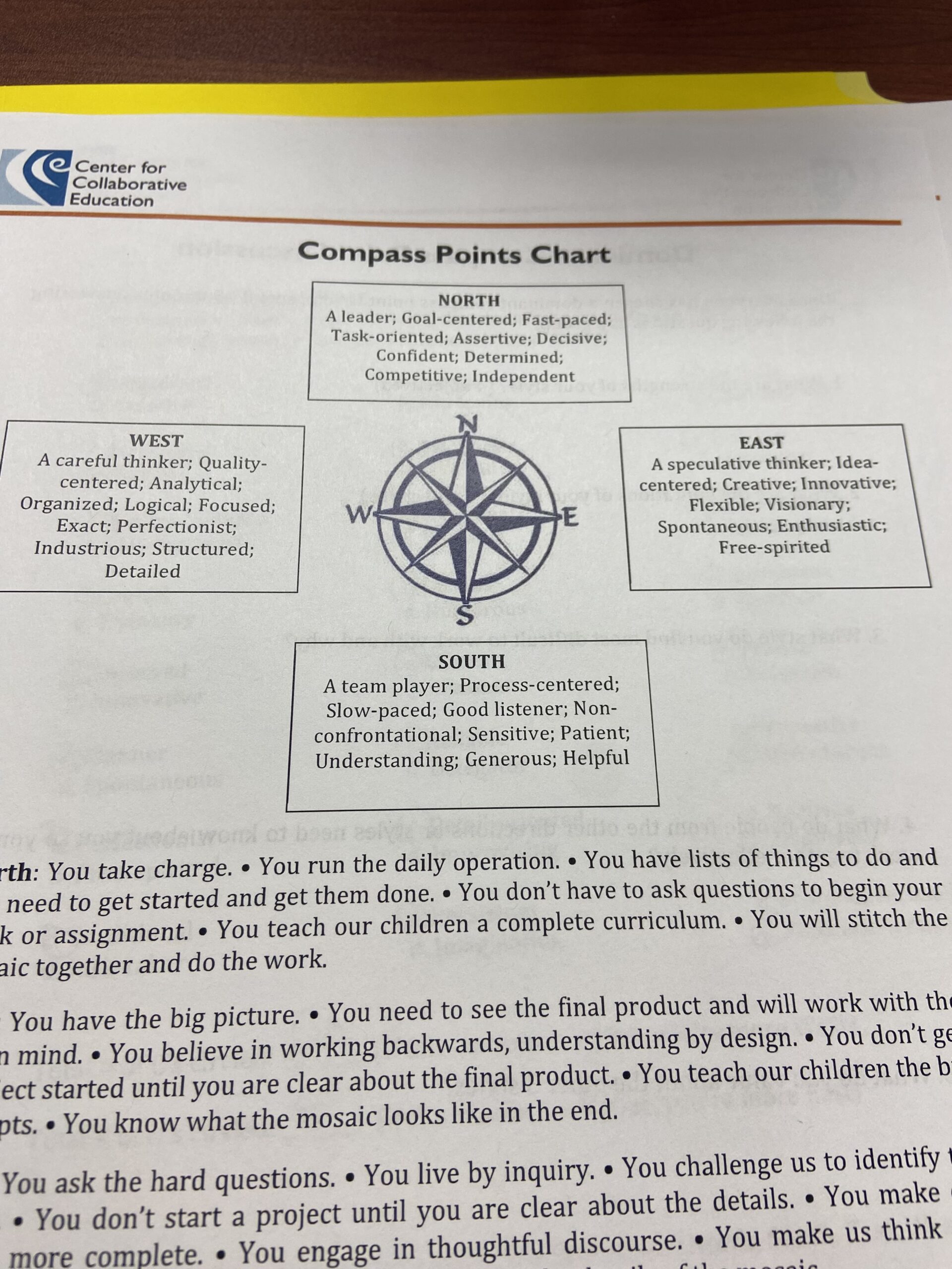 The Personality Compass – Turner and Greco – Insight River